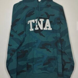TNA Camouflage Green Hoodie